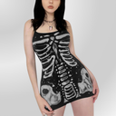 Totenkopf Kleid