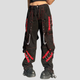 Red Metal Trousers
