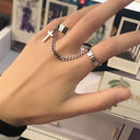 Silber Punk Ring