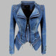 Giacca Di Jeans Punk