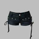 Pantalón Corto Gótico Punk