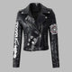 Giacca Pelle Donna Rock