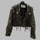 Kunstlederjacke Damen Gothic