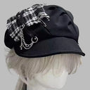 Schiebermütze Tartan Punk