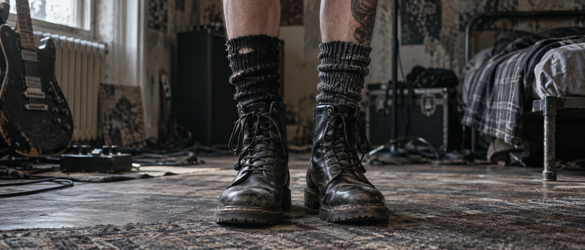 Bannière de la collection Chaussettes Grunge