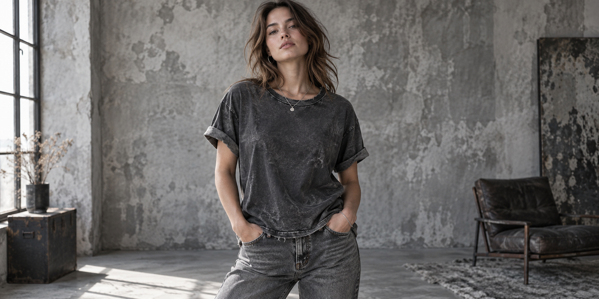 Bannière de la collection T-Shirt Grunge Femme