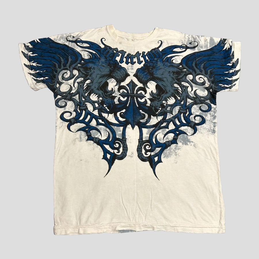 T-Shirt Blanc Rock Homme