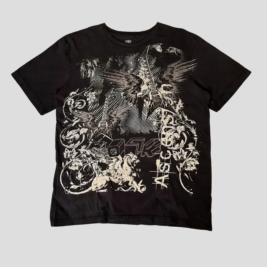 T-Shirt Blanc Rock