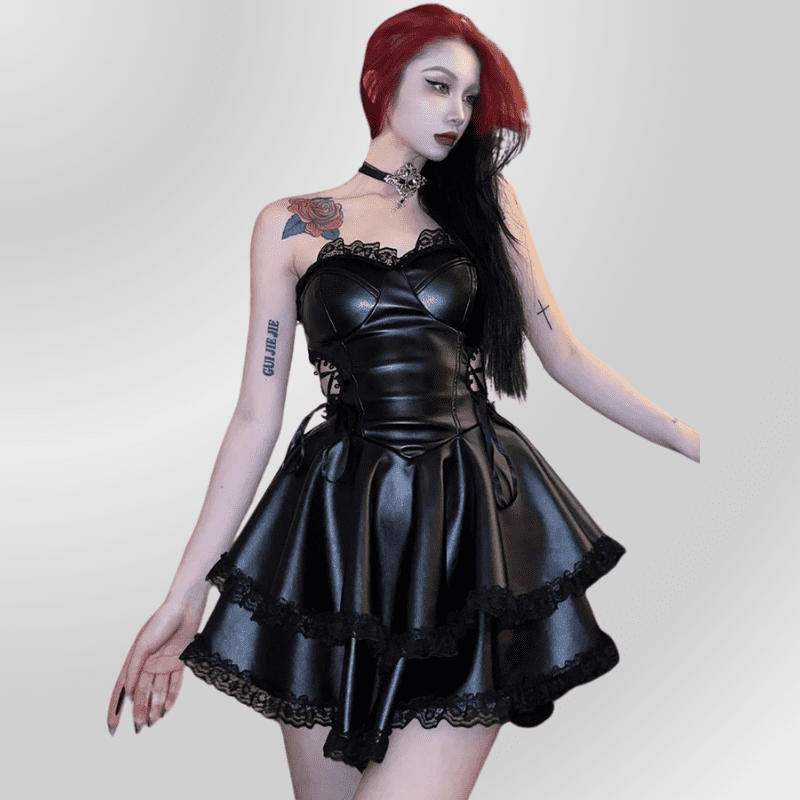 Robe Gothique Cuir
