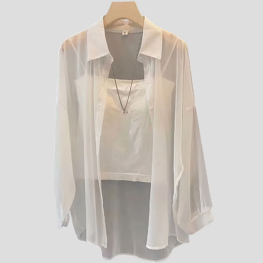 Chemise Blanche Rock