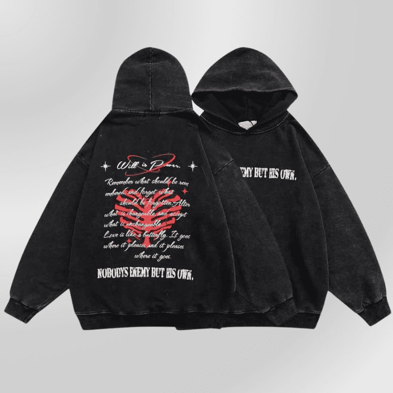 Sweat À Capuche Homme Rock