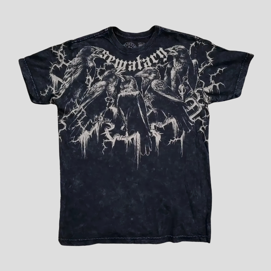 T-Shirt Noir Homme Rock