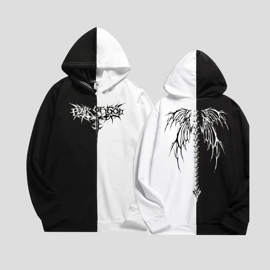 Sweat Noir Capuche Longue Death Metal