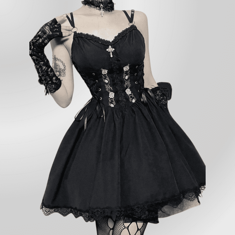 Robe Rock Gothique Fille