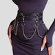 Black Gothic Belt