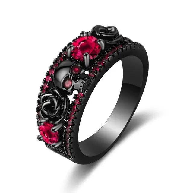 Bague Bleu Metal