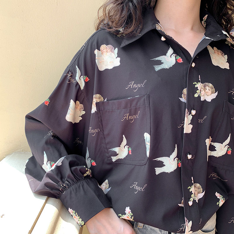 Chemise Blanche Grunge