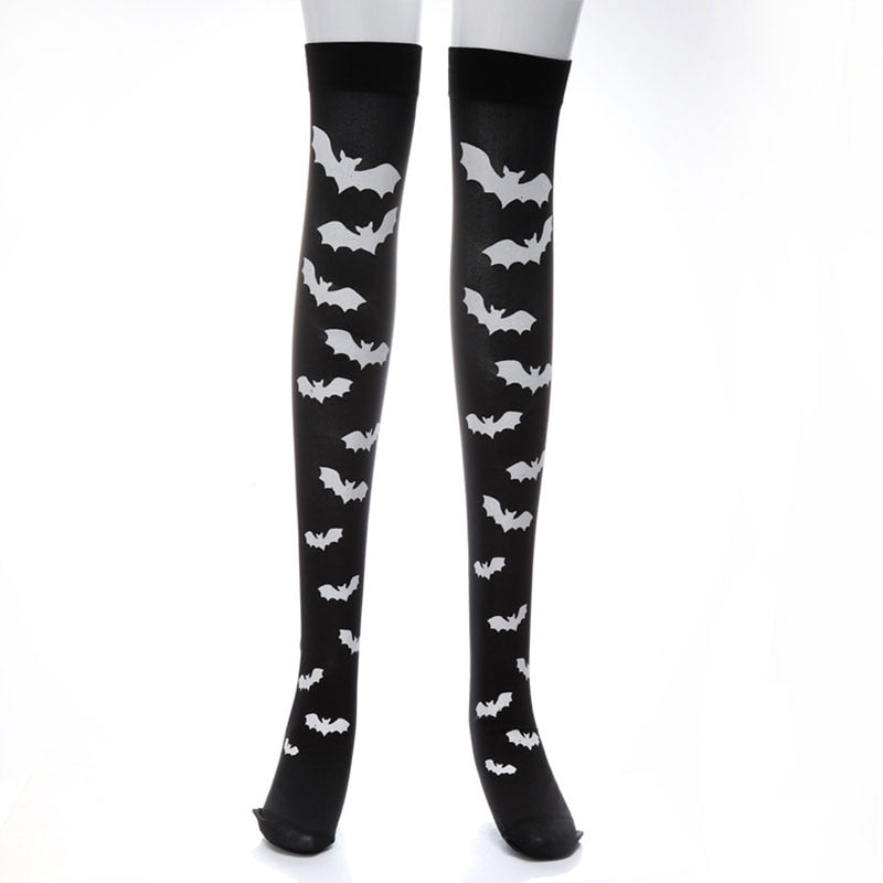 Collant Noir Gothique