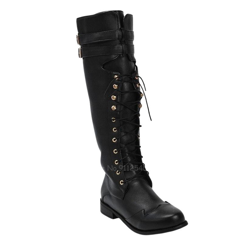 Bottines Cuir Gothique