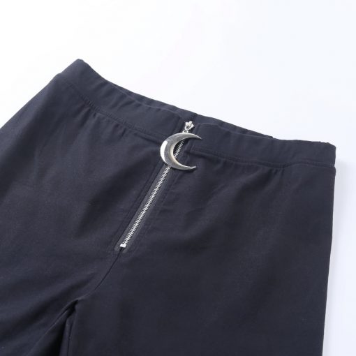 Pantalon Noir Grunge