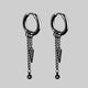 Boucle D'Oreille Punk Avec Chaine