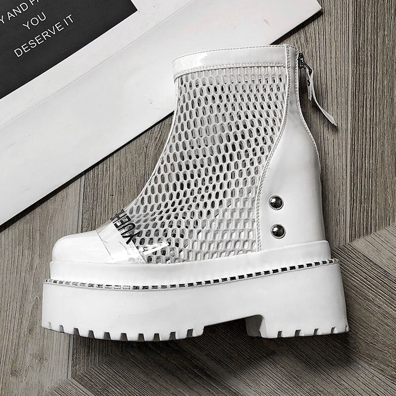 Bottes Grunge Femme