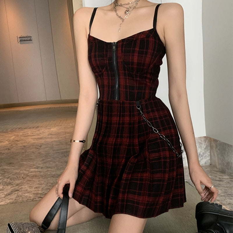Robe Punk Rouge