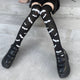 Collant Noir Gothique