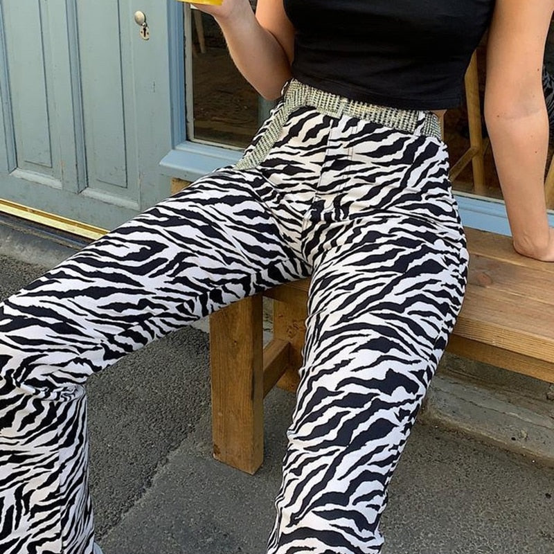 Pantalon Noir Y2k