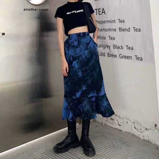 Jupe Asymétrique Grunge