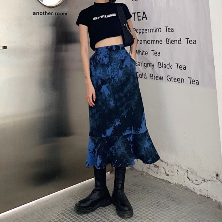 Jupe Asymétrique Grunge