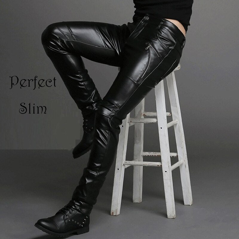 Pantalon Cuir Homme Rock