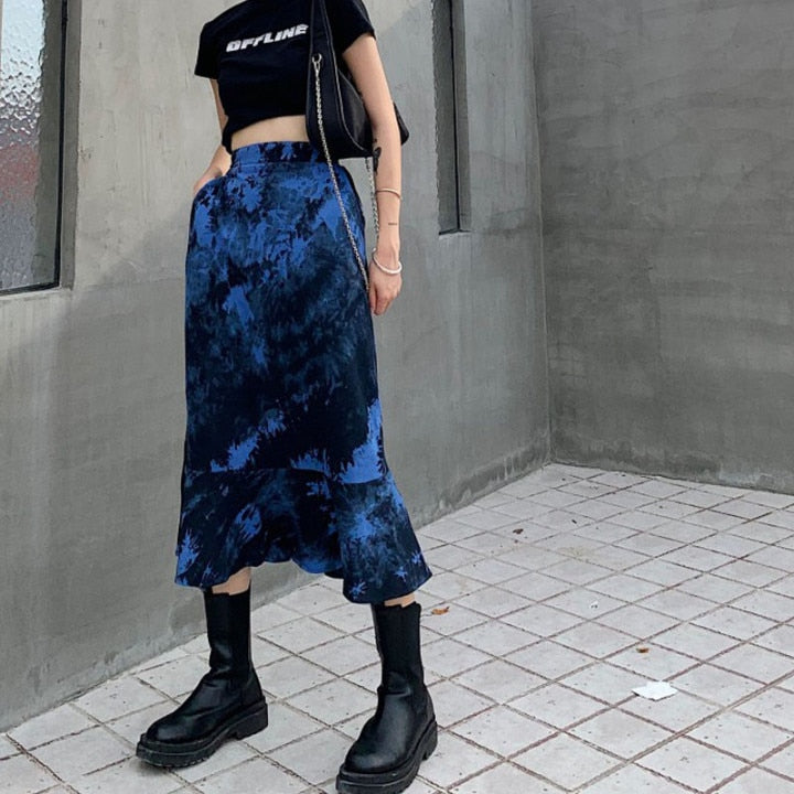 Jupe Asymétrique Grunge