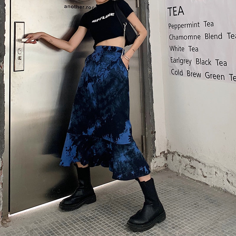 Jupe Asymétrique Grunge