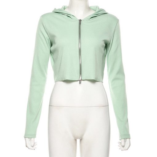 Veste Zip Y2k