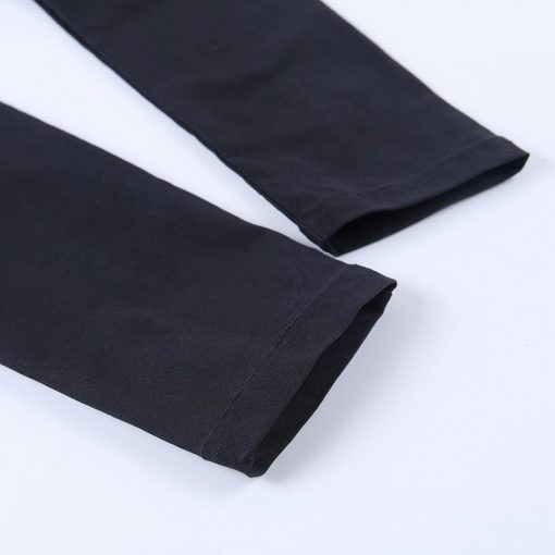 Pantalon Noir Grunge