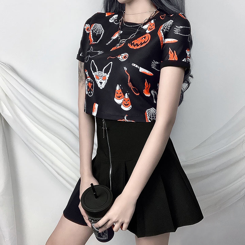T-Shirt Gothique Femme
