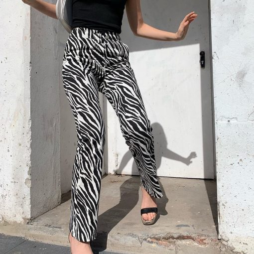 Pantalon Noir Y2k