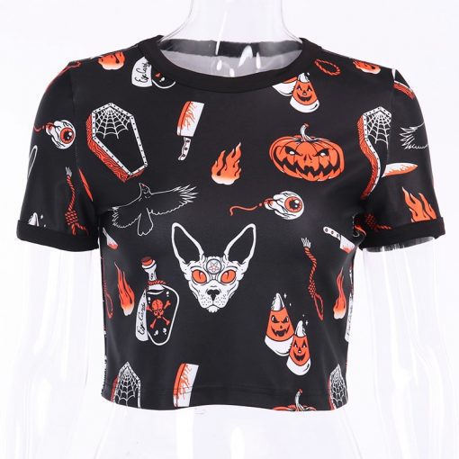 T-Shirt Gothique Femme