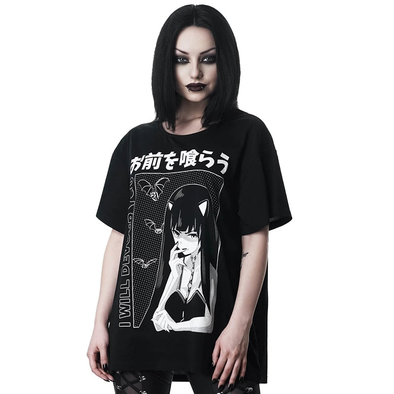 T-Shirt Grunge Harajuku