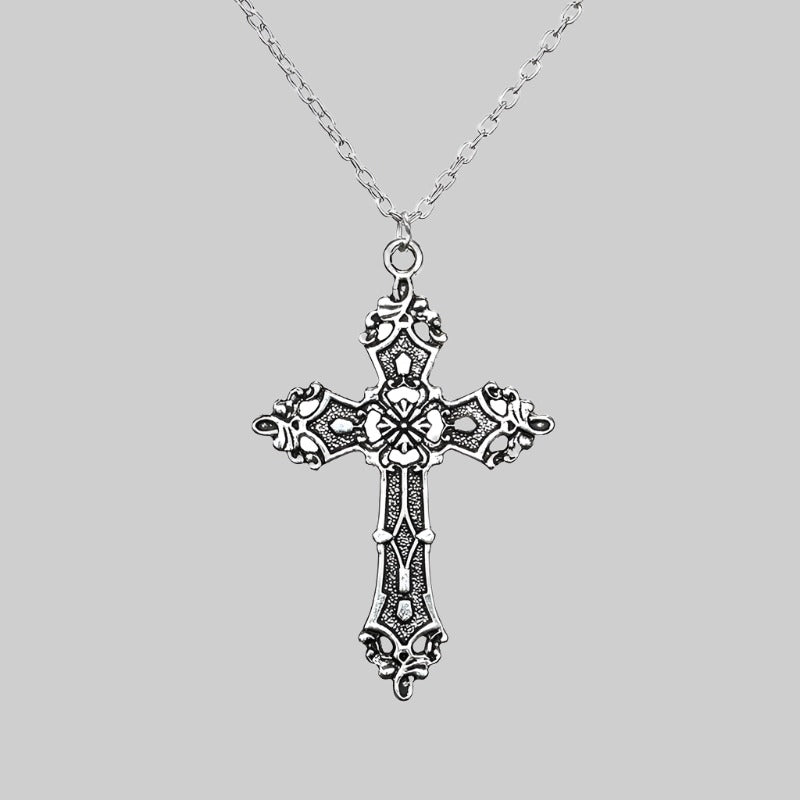 Collier Croix Rock