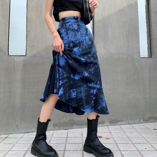 Jupe Asymétrique Grunge