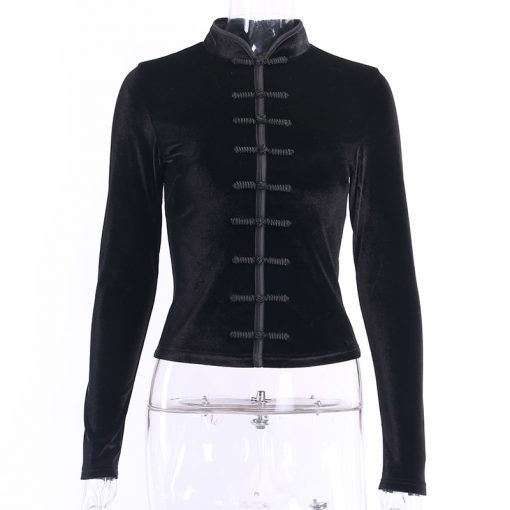 Fluwelen Gothic Jas