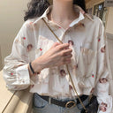 Chemise Blanche Grunge