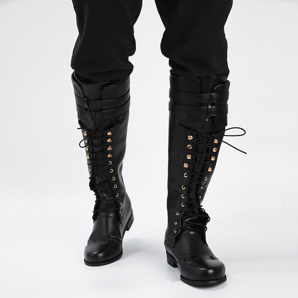 Bottines Cuir Gothique