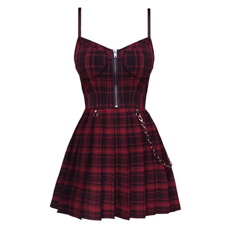 Robe Punk Rouge