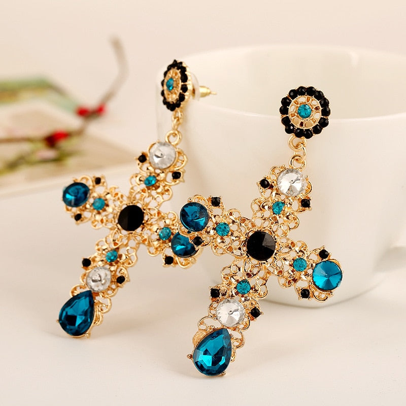 Boucle D'Oreille Gothique Femme