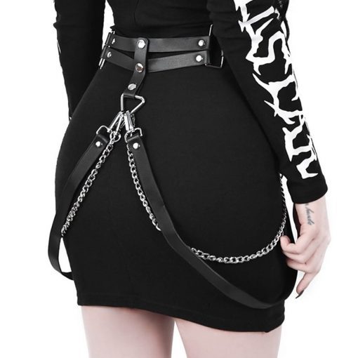 Ceinture Cuir Femme Rock