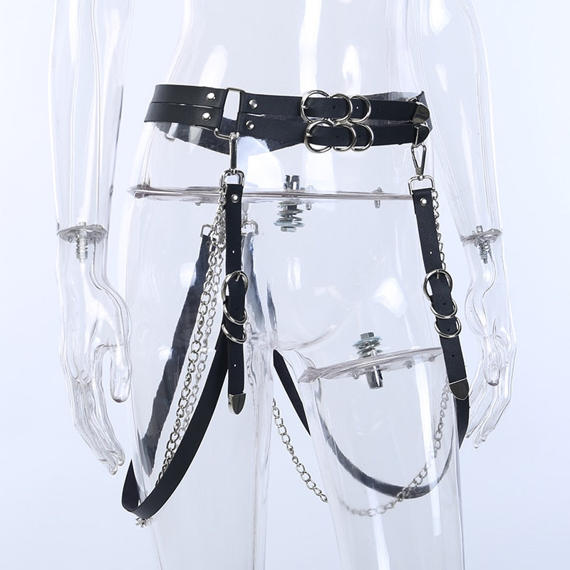 Ceinture Cuir Femme Rock
