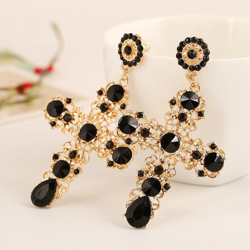 Boucle D'Oreille Gothique Femme